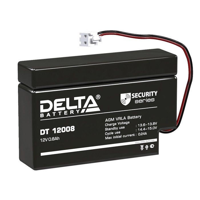 Свинцово-кислотный аккумулятор Delta DT 12008 (T13)